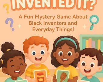 Black Inventors-mysteriespel voor kinderen | Activiteit Black History (pdf)