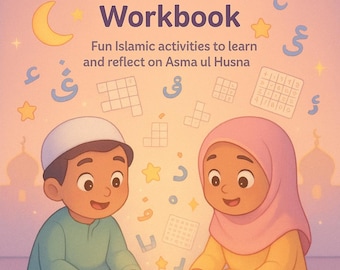 Activiteitenboek 99 Namen van Allah – islamitisch leren, werkboek voor kinderen en volwassenen (pdf)