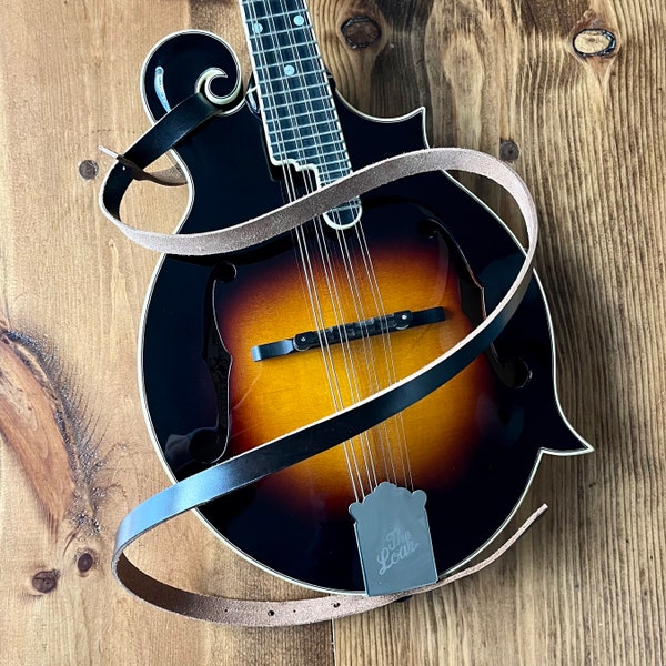 Handmade Leather Mandolin Shoulder Strap