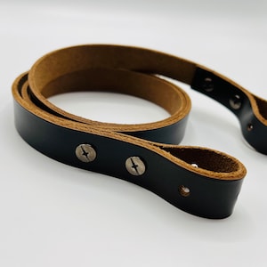 Handmade Leather Banjo Shoulder Strap Non-Marring