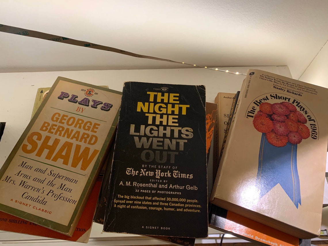 Vintage paperbacks lot Etsy