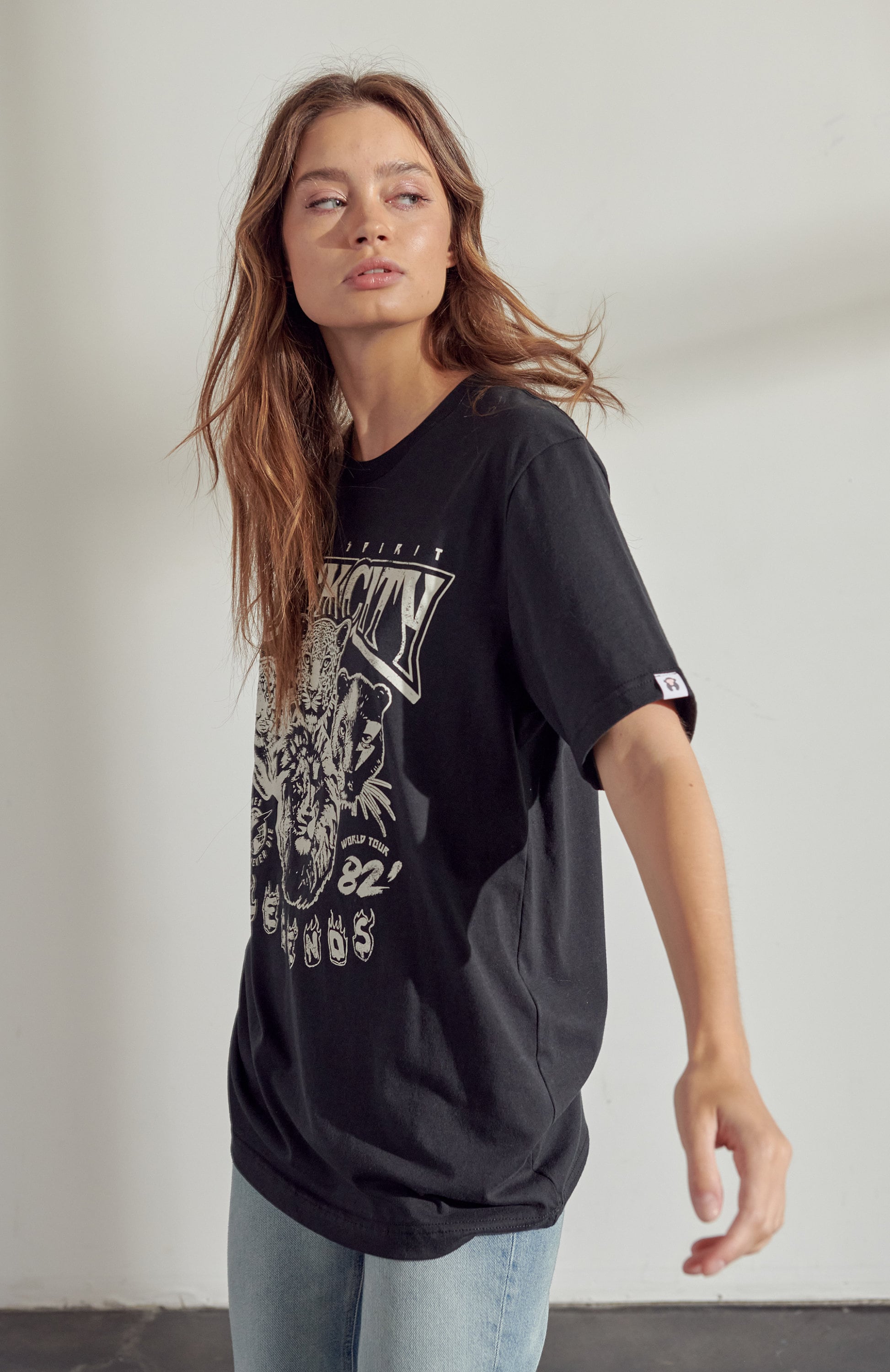 Tシャツ・カットソー 1993STUDIO [LG TWINS] BIG TYPO GRAPHIC T-SHIRT 4FK1105 LG TWINS - 1993studio