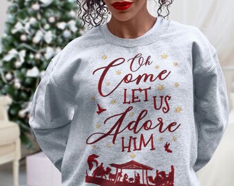 nativity sweatshirt
