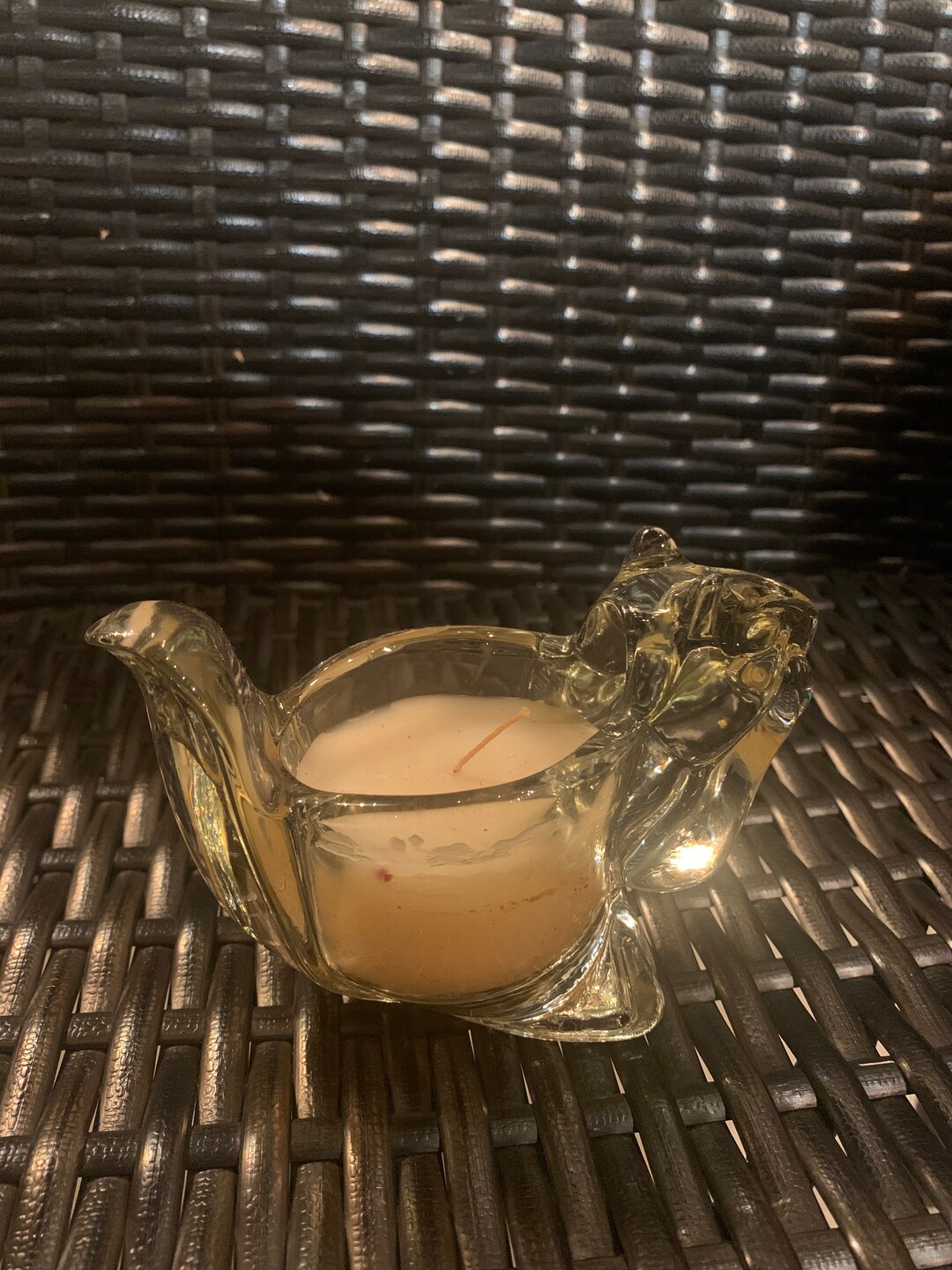 Avon Chipmunk Candle Holder With Candle Etsy