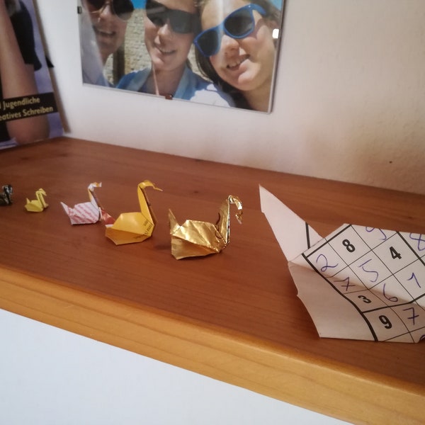 100 Paper Swans: 100 gefaltete Schwäne ( Prison Break style )