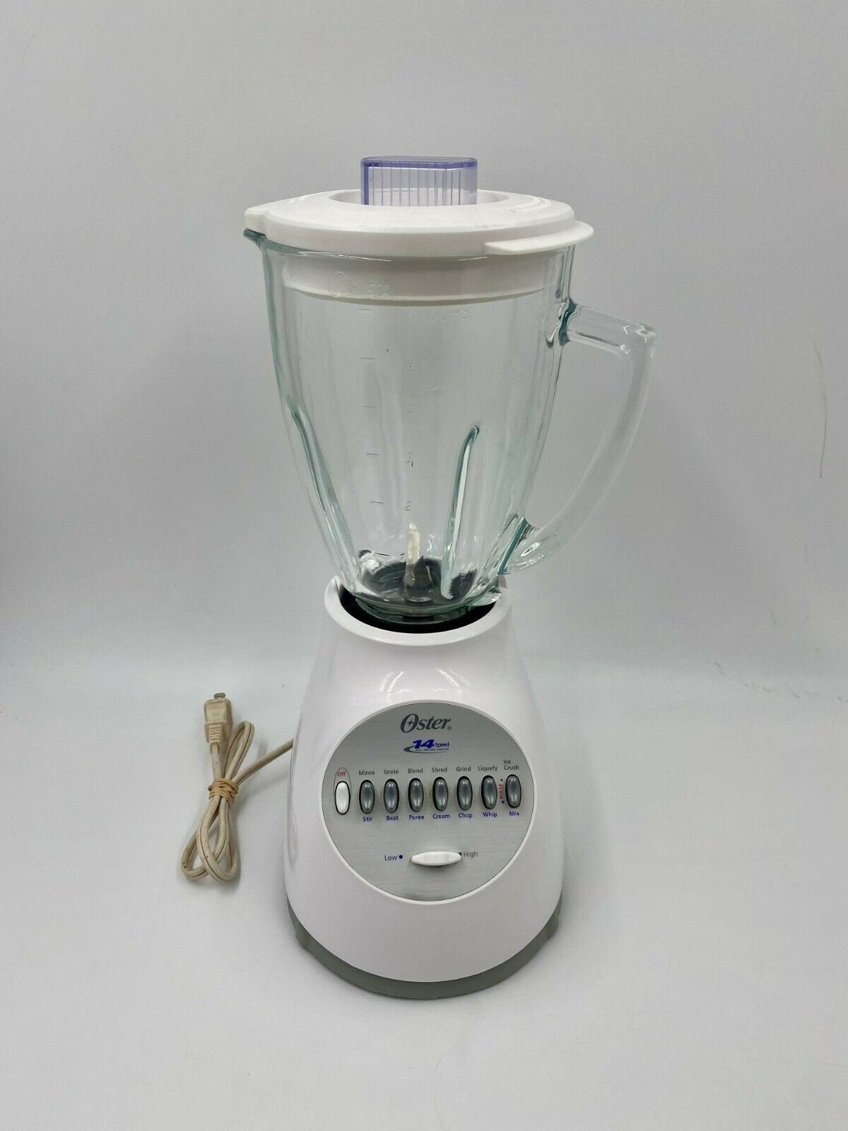 Oster Osterizer 14-Speed Blender White – Capital Books and Wellness