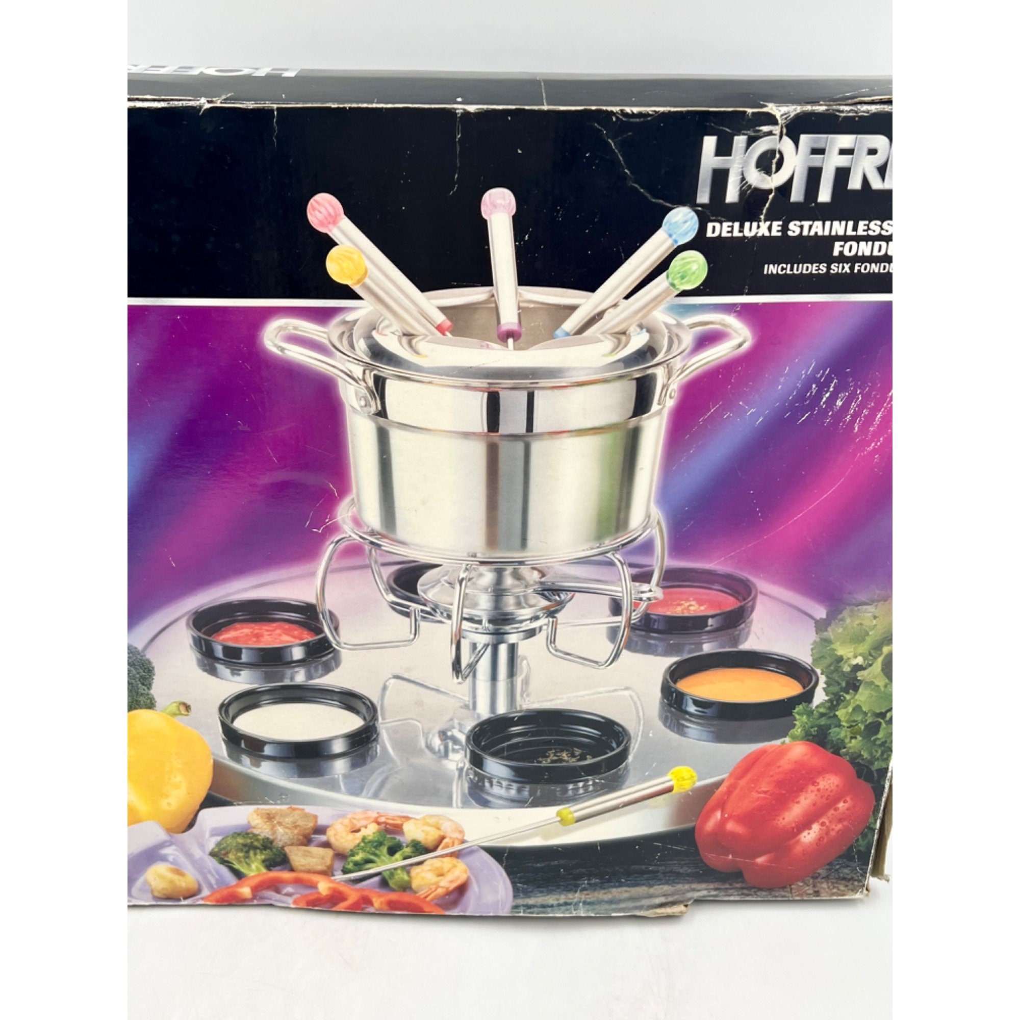 Fondue Maker, Stainless Steel Fondue Pot