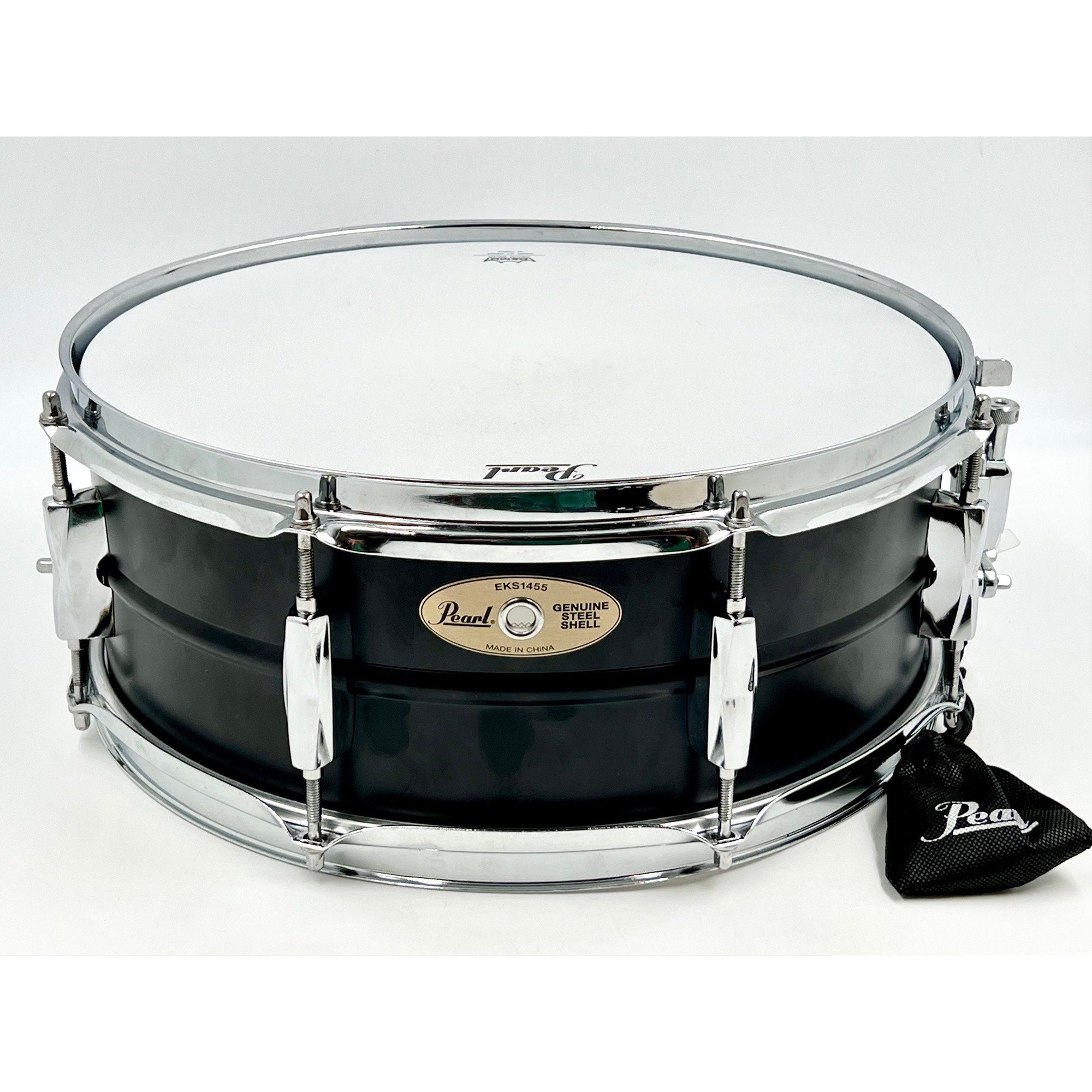 PEARL Black Genuine Steel Shell 14