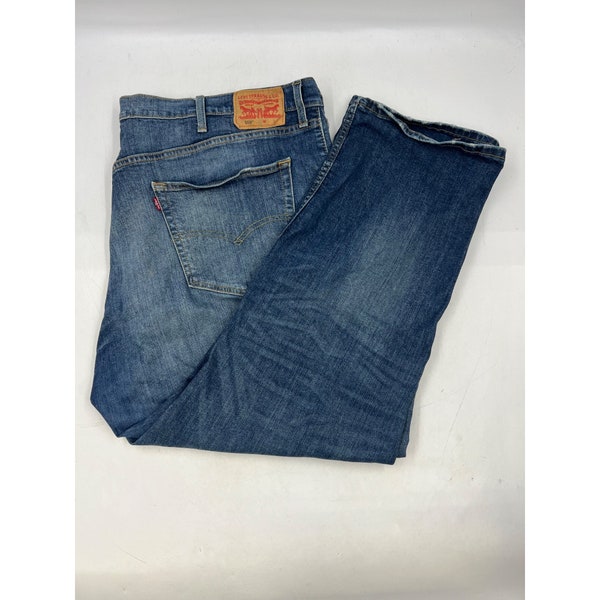 VTG Levis Strauss 559 Jeans Mens 48x30 (Inseam 27.5) Blue Relaxed Straight Denim
