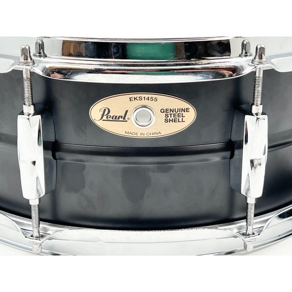 PEARL Black Genuine Steel Shell 14