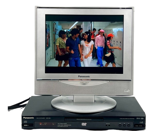 Panasonic DVDS25 DVD/CD Player Progressive Scan Digital Video W/cables