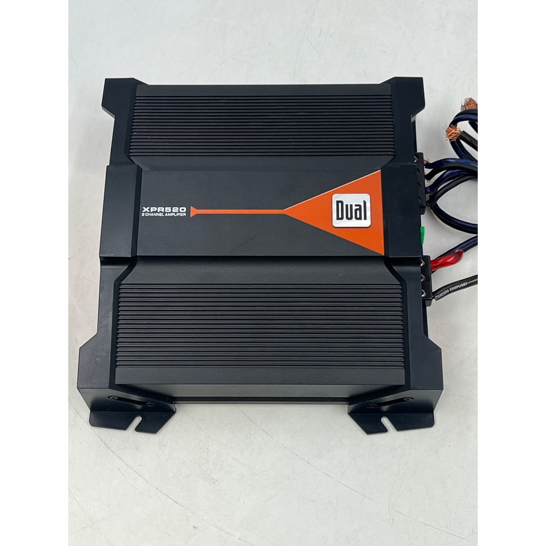 Dual XPR520 2 Channel Amplifier 400 W Max Bridgeable Amp GREAT
