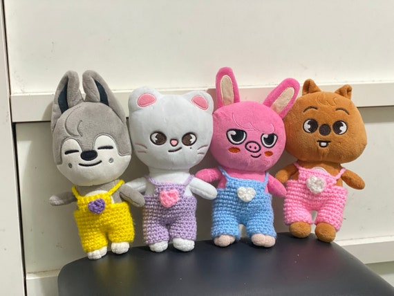 おはぎ　skzoo 10cm 白衣装 ATE Skzoo Clothes, 10cm Skzoo Outfits, Cute Skzoo, Pilot