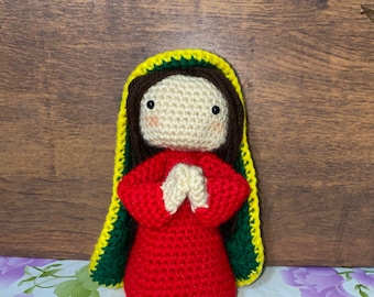 Crochet Virgencita / Virgen de Guadalupe / Virgin Mary / doll