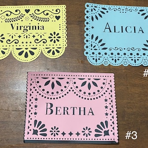 Custom Papel Picado / Día de los muertos / Day of the dead