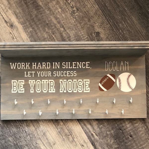 Baseball Sports Trophy and Medal Holder (Football, baseball, soccer basketball)