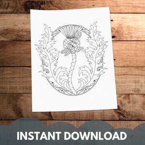 Outlander Inspired Coloring Pages Book Coloring Page Adult Etsy