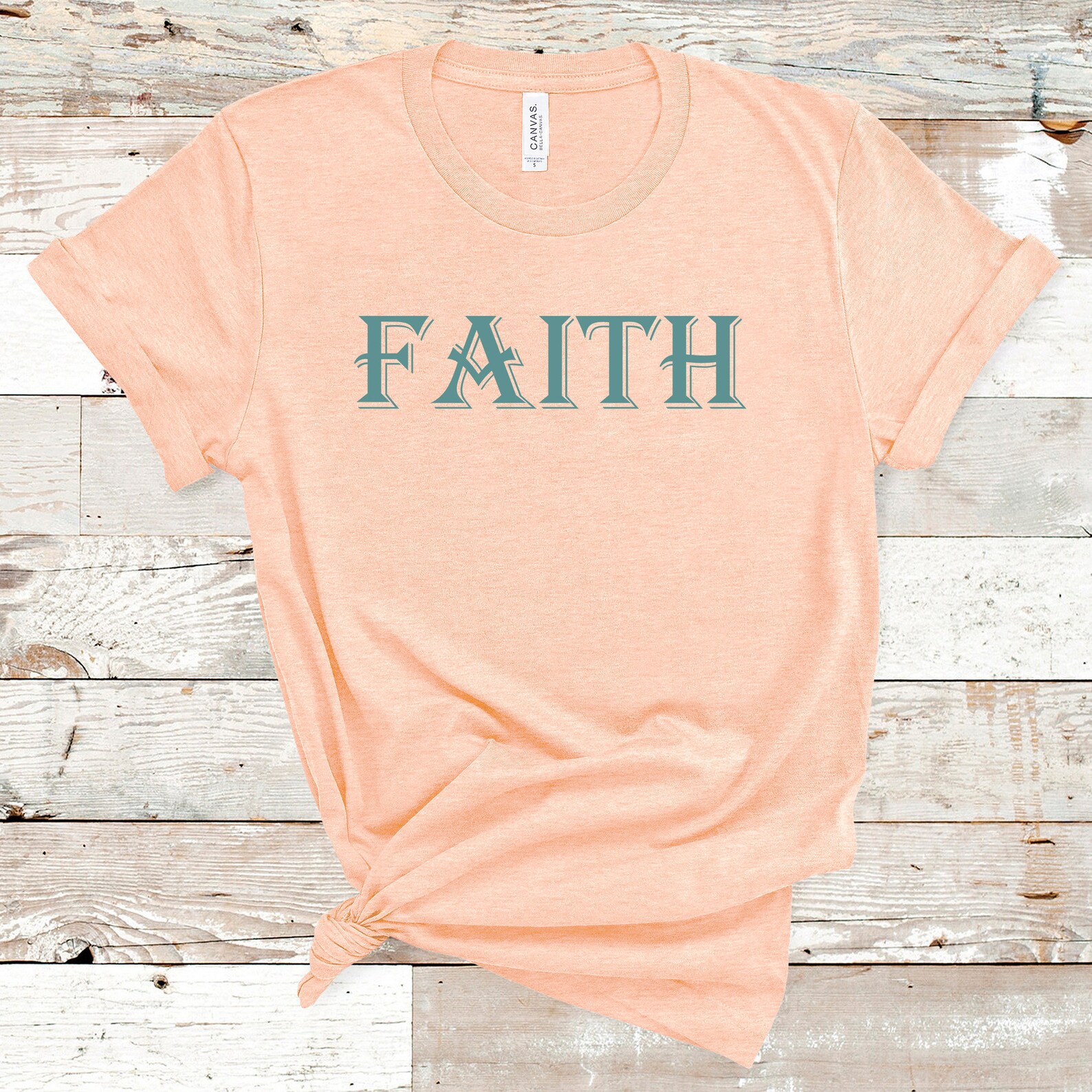 FAITH Tee Womens Tshirts Summer Teees Christian Tees Etsy