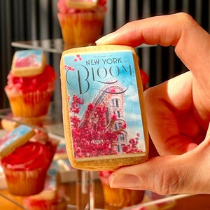 24 Custom Mini Book Covers Cookies | Mini cookies for tea party| Book accessories | Book launch party | Book theme parties.