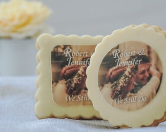 ONE dozen anniversary cookies | wedding anniversary | 50th anniversary gift | cookies favors | wedding cookies favors