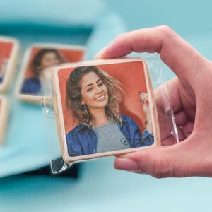 Personalized Photo Cookies: Edible Picture Favors - One Dozen
