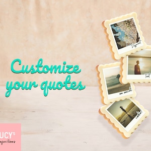 Add Different quotes on each cookie