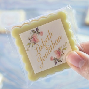 Wedding favor cookie | Custom Wedding Cookies | One Dozen