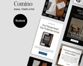 Newsletter Design Using Flodesk Flodesk Email Newsletter Templates, Modern, Luxury, Customizable ...