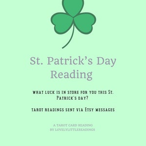 St. Patrick's Day - TAROT Kaart Lezen