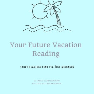 VAKANTIE Tarotkaart lezen