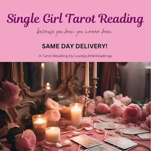 Stesso giorno! Consegna veloce! Lettura dei tarocchi per SINGLE!