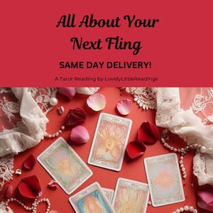 Dezelfde dag! Snelle levering! Your Next Fling: Tarotkaarten lezen