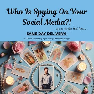Quem está espionando suas mídias sociais? Leitura de cartas de tarô