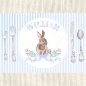 Personalized Easter Place Setting Placemat