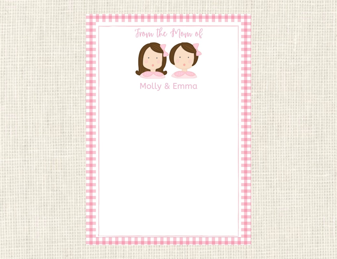 Personalized Mommy Notepad Childrens Custom Notepad / Grandma Etsy