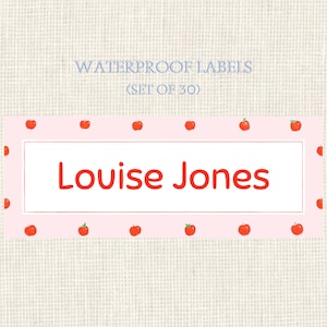 Waterproof Labels / Watercolor style waterproof stickers