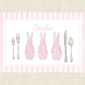 Personalized Easter Place Setting Placemat