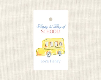 Back to school tags / First day of School