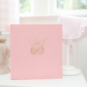 Heirloom Baby Book / Watercolor Baby Memories Book / Pregnancy Journaling