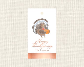 Watercolor Thanksgiving Gift Tags Fall