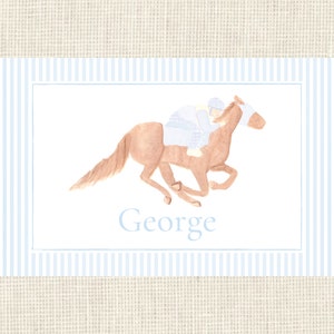 Personalized Derby / Summer Place Setting Placemat