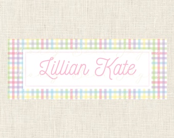 Waterproof Labels / Watercolor style waterproof stickers