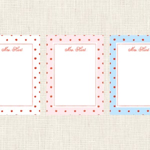 Personalized Teacher Notepad /// Teacher Appreciation/ School, Apple, To do List, Grocery list,