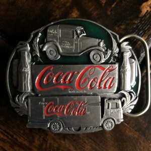 Coca Cola 1991 Belt Buckle