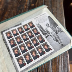 USPS 1996 Full sheet James Dean Stamps