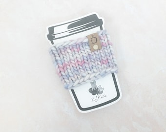 Beverage Sleeve - Cotton Candy Clouds
