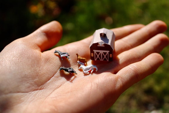 schleich mini horses