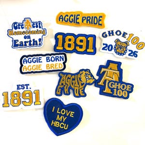 Aggie Homecoming patch bundle
