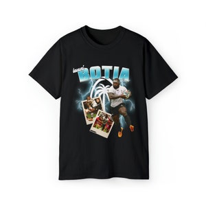 Levani Botia Fiji Rugby Vintage Retro Graphic Tee