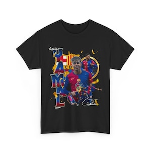 Lamine Yamal FC Barcelona Soccer Football Vintage Retro Graphic Tee